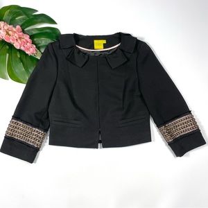 NWOT Aysha Saeed (now Aysha NY) black blazer Sz 4